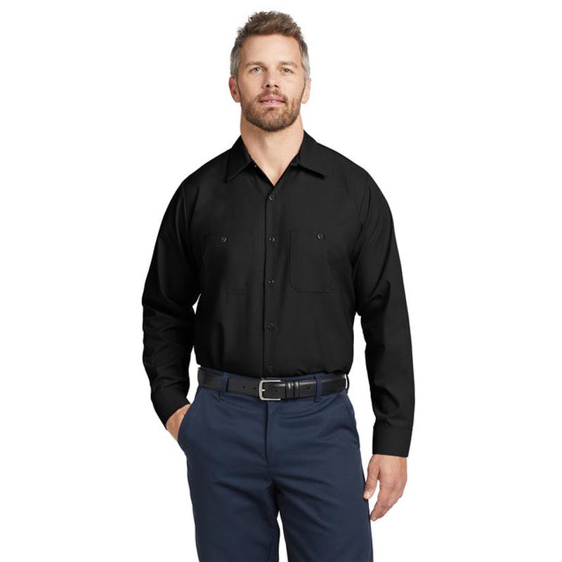 Red Kap L/S Industrial Work Shirt