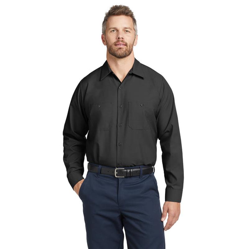 Red Kap L/S Industrial Work Shirt