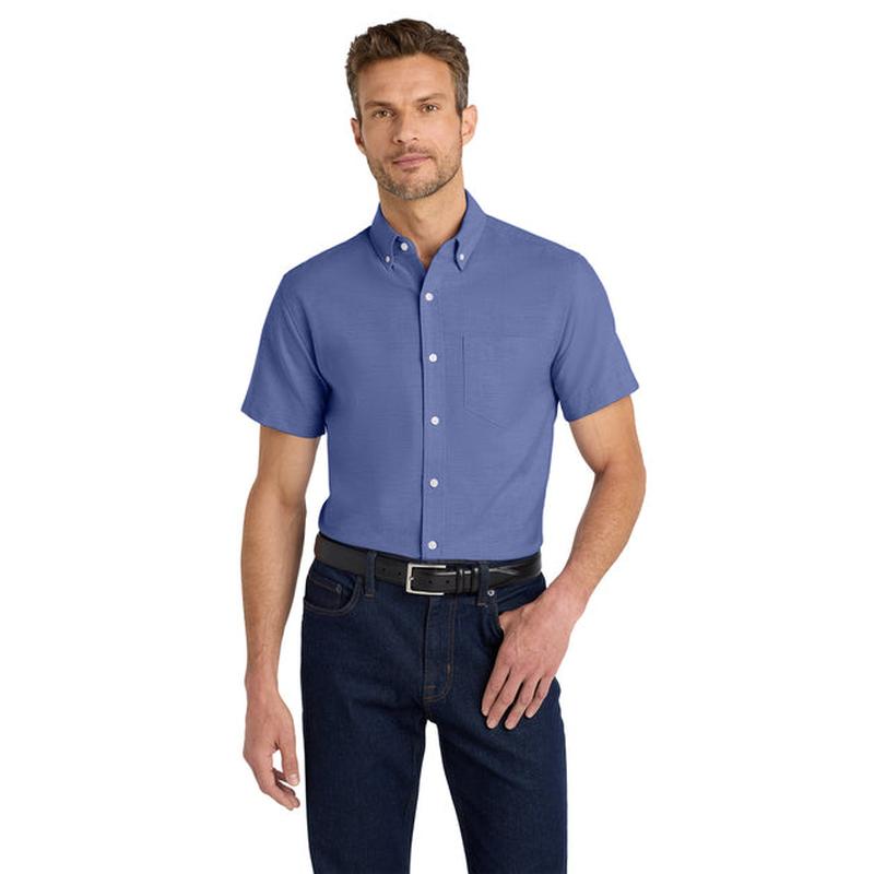 Port Authority Men's S/S Oxford Shirt
