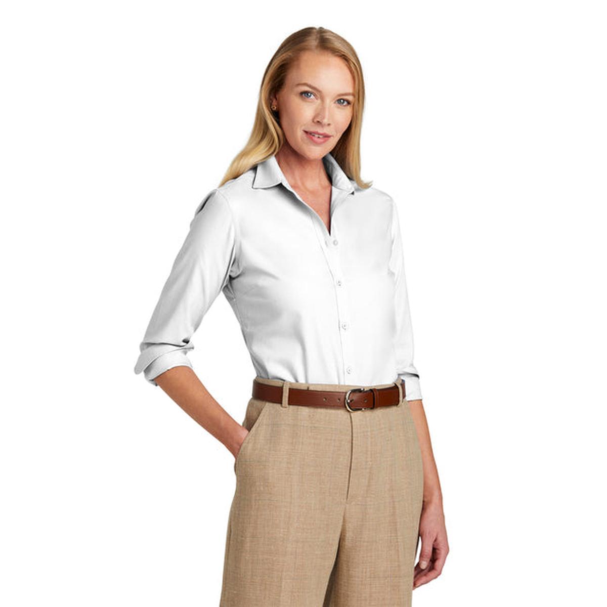 Brooks Brothers Women’s Wrinkle-Free Stretch Nailhead Shirt