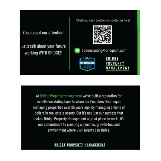 Hiring Business Card V1 - Pack of 50