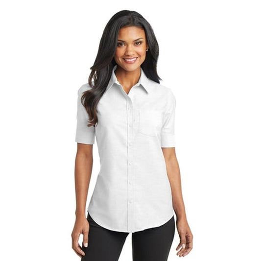 Port Authority Ladies S/S Oxford Shirt