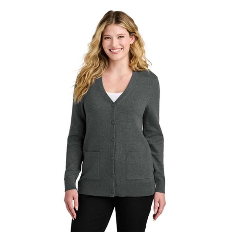Port Authority Women’s Button-Up Cardigan Sweater