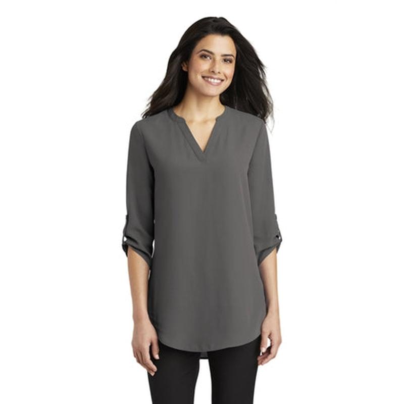 Port Authority Ladies 3/4-Sleeve Tunic Blouse