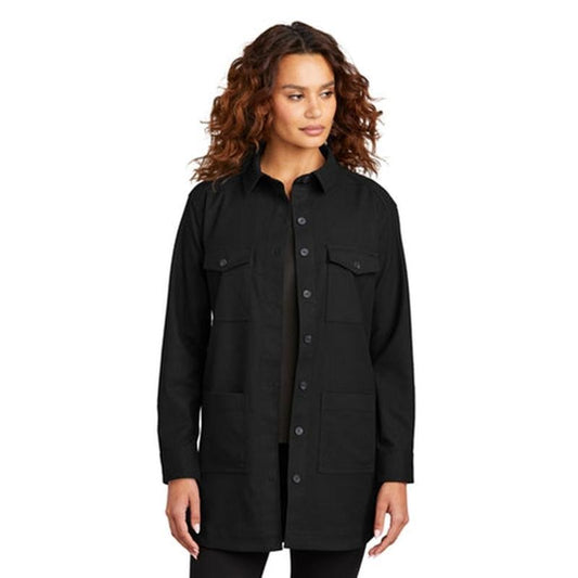 Mercer+Mettle Women's L/Sleeve Twill Overshirt