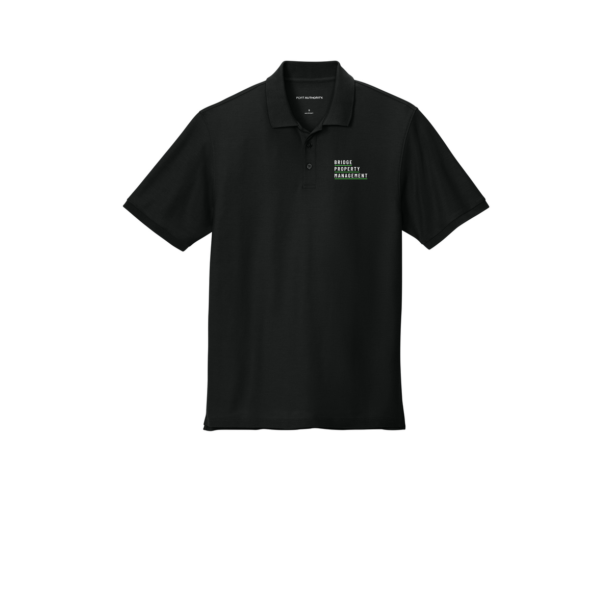 Port Authority Wearever S/S Pique Polo - Deep/ Black