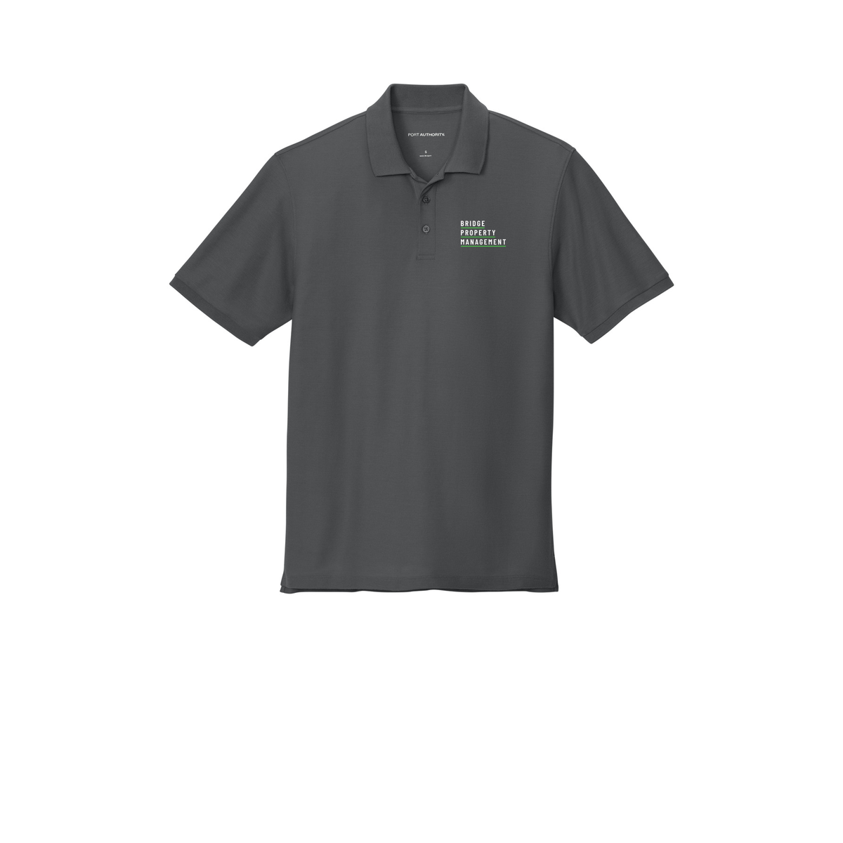 Port Authority Wearever S/S Pique Polo - Storm/ Grey