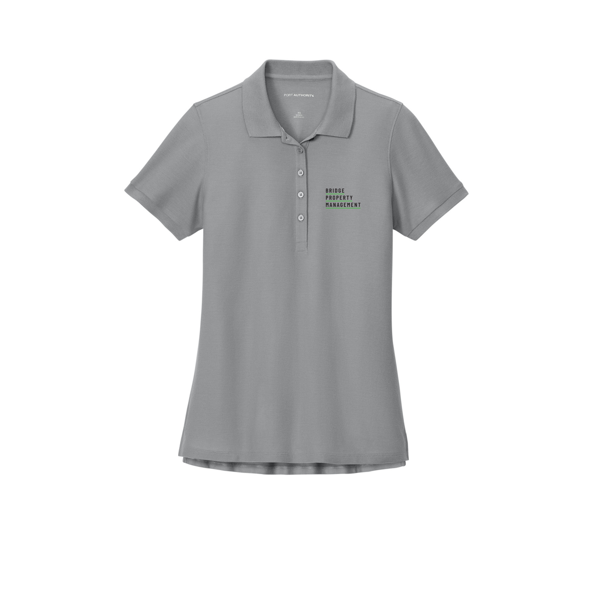 Port Authority Women’s Wearever S/S Pique Polo - Gusty/ Grey