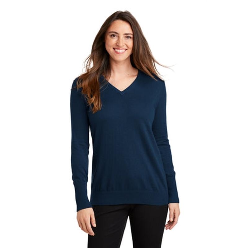 Port Authority Ladies V-Neck Sweater
