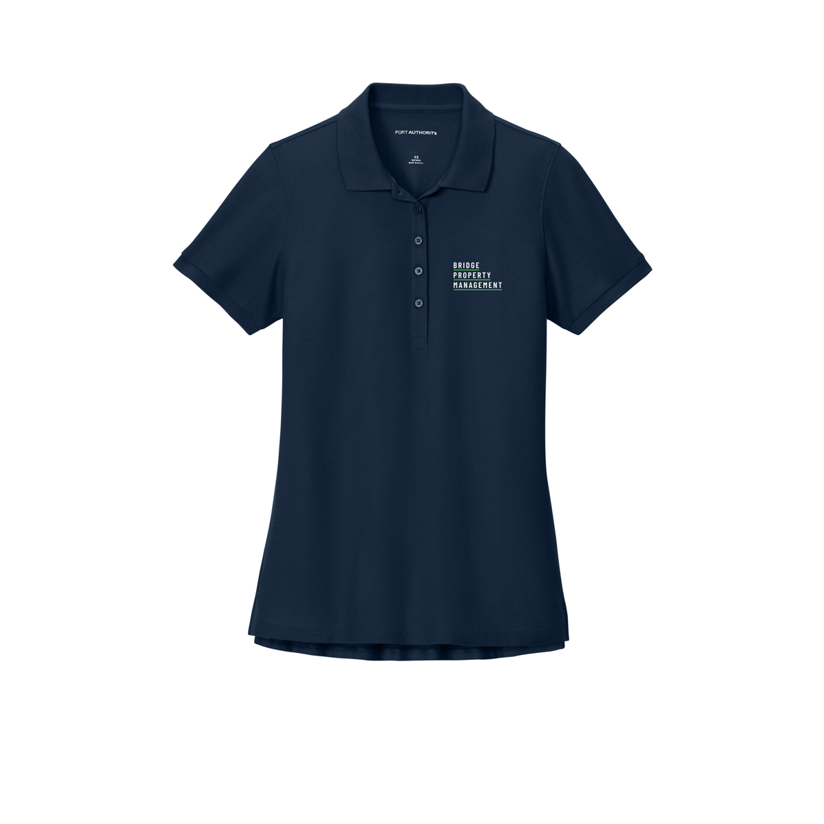 Port Authority Women’s Wearever S/S Pique Polo - River/ Bl/ Nv