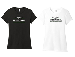 Expect The Exceptional Ladies Tees